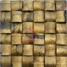 Arched Shape Copper Mosaic Tile (CFM1057)